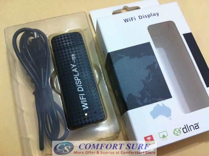 Miracast DLNA Wifi Diplay Dongle - Turn your mobile to bigger screen